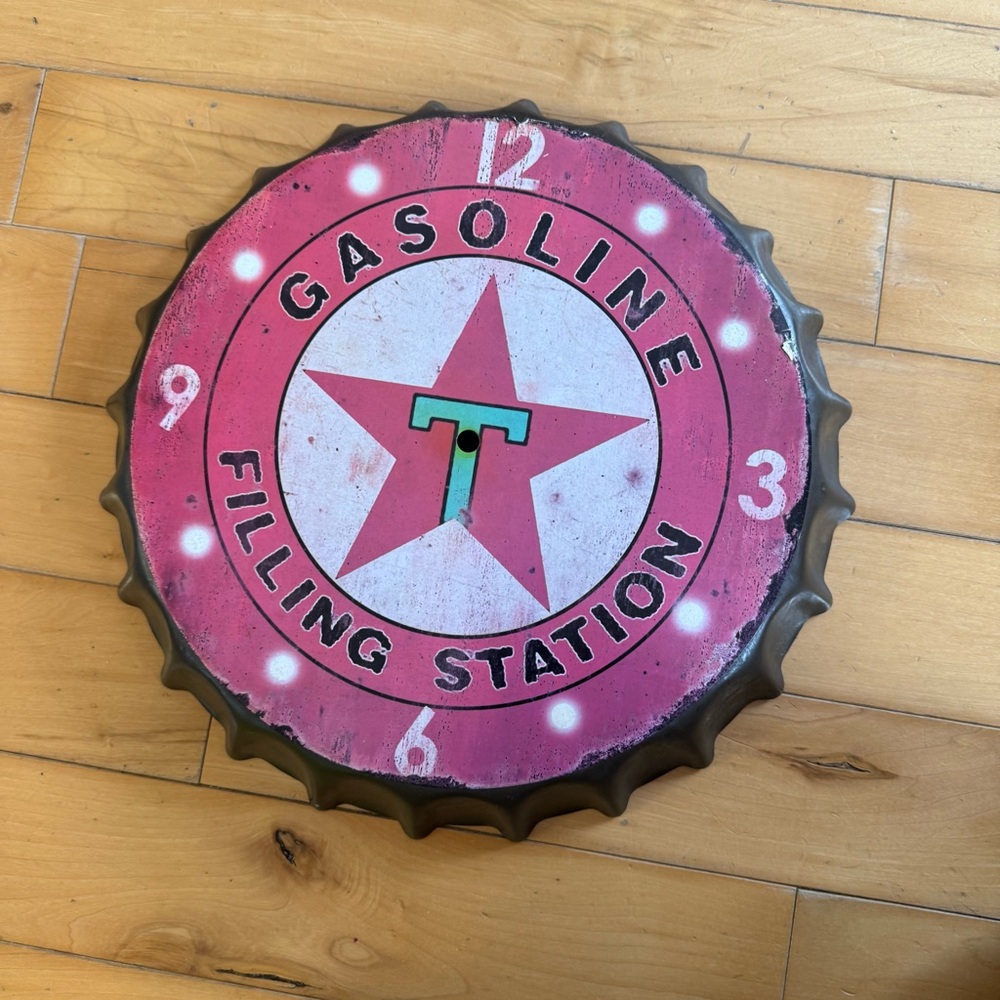 Retro texaco Gasoline sign